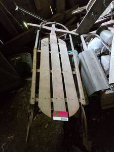 lot 1055 image: Antique Sled