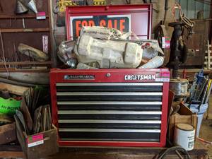 lot 1119 image: Craftsman Toolbox And Contents