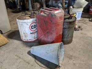 lot 1120 image: Gas Cans