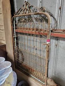 lot 1153 image: (2) Metal Gates