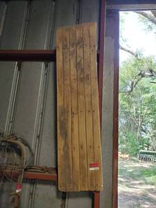 lot 1154 image: Antique Wood Sled
