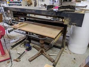 lot 59 image: Woodmaster Model 800 Wide-Belt Stroke Sander