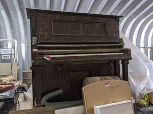 lot 75 image: Gerhard Upright Grand Piano