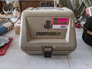 lot 81 image: Craftsman Power Router