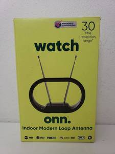 lot 73177 image: onn. Indoor Modern Loop Antenna
