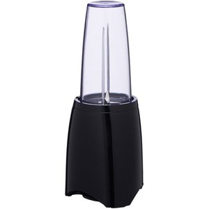 lot 73182 image: Mainstays Black Personal Blender with Blend-and-Go Travel Cup