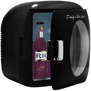 lot 73208 image: Frigidaire - Retro 12-Can Beverage Cooler - Black