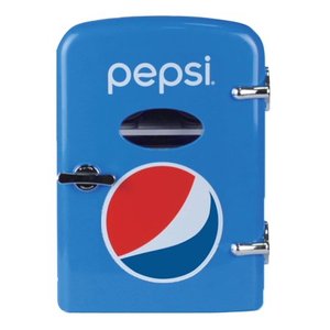 lot 73210 image: Pepsi Portable 6-can Mini Fridge, MIS133PEP, BLUE
