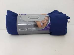 lot 73225 image: Tranquility Kids Weighted Blanket, 6Lbs With Washable Cover, Blue