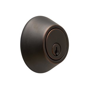 lot 73251 image: Hyper Tough Single Cylinder Keyed Deadbolt, Oil-Rubbed Bronze Finish