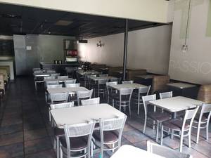 lot 4949 image: Lot (33) tables in dining area