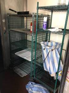 lot 4962 image: Lot (2) storage racks