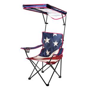 lot 3022 image: U.S. Flag Shade Chair