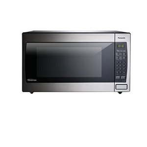 lot 3043 image: Panasonic NN-SN966SR 2.2cuft Luxury Microwave with Inverter Technology