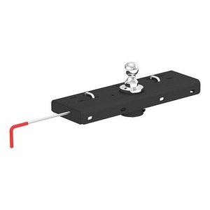 lot 3047 image: Curt Manufacturing 60607 DoubleLock Gooseneck Hitch - RETAIL $305