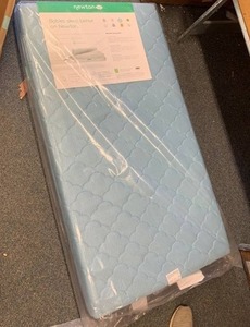 lot 3061 image: Babys Nursing Bed Crib Mattress Breathable Wovenaire Core Healthier Sleeping
