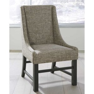 lot 3082 image: Set of 2 Sommerford Dining Upholstered Arm Chair Brown - Signature Design by Ashley