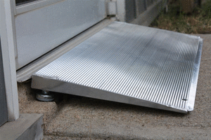 lot 3088 image: Prairie View Industries ATH2432 Adjustable Threshold Ramp, 24 in x 32 in