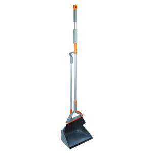 lot 3092 image: Casabella Quick n Easy 1 Count Upright Sweep Set, GraphiteOrange