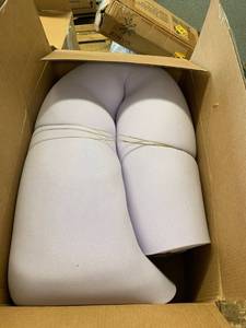 lot 3108 image: Best Price Mattress King 3 Inch 5-zone Memory Foam Bed Topper With Lavender Pad