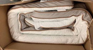 lot 3109 image: Bedstory 2 Memory Foam Mattress Topper, Removable Cover, Queen