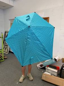 lot 3157 image: Versa-Brella 38x39in - All purpose umbrella with universal clamp