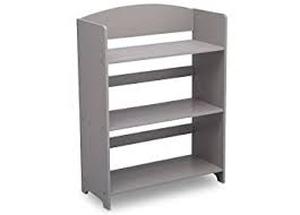 lot 3112 image: Delta Children MySize Wood Bookshelf - Gray