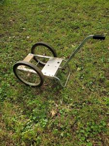 lot 24 image: Two Wheel Utility Cart
