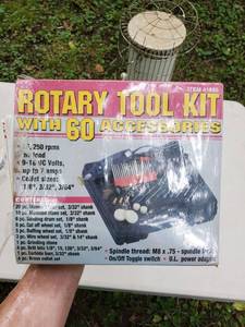 lot 6595 image: 60 Piece Rotary Tool