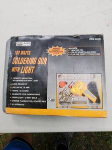 lot 6597 image: 180 Watt Soldering Gun Kit