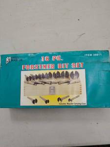 lot 6602 image: Drill Master 16 Piece Forstner Bit Set