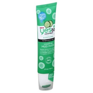 lot 1391 image: Yes To Cucumbers Cooling Mud Mask Tube - 2oz