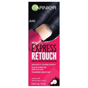lot 1417 image: Garnier Express Retouch Black Hair Concealer - 0.34 fl oz