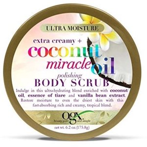 lot 1501 image: OGX Coconut Miracle Oil Sugar - Brightens  Restores - 6oz