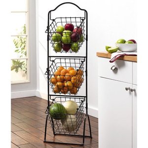 lot 15 image: Mikasa General Store 3 tier Market Basket