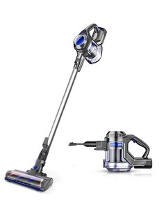 lot 18 image: MOOSOO Cordless Vacuum 4 in 1 Powerful Suction Stick Handheld Vacuum Cleaner for Home Hard Floor Carpet Car Pet - XL-618A, Lightweight
