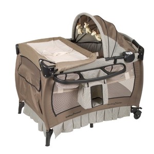 lot 40 image: Baby Trend Deluxe II Playard and Mattress Value Pack