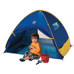 lot 79 image: Schylling Pop Up Company Infant Play Shade Pop Up Tent, Multi-Colored