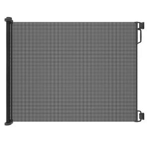 lot 94 image: Perma Extra Tall & Extra Wide Outdoor Retractable Gate, Up to 71 in. W, Black