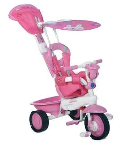 lot 92 image: Fisher Price Pink Smart Trike