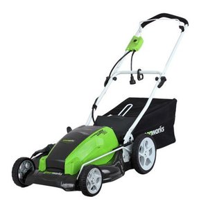 lot 5913 image: Greenworks 13Ah 21 Corded Lawn Mower 2507702