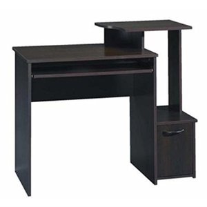 lot 5940 image: sauder beginnings computer desk, cinnamon cherry finish