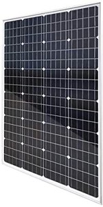 lot 5981 image: AUECOOR 120 Watt 12 Volt Solar Panel Monocrystalline Solar Module for RV Boat Marine Caravan 12V Battery Charging