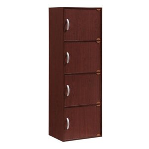 lot 5991 image: Storage Cabinet Mahogany - Hodedah Import