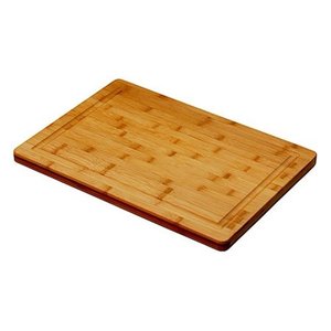 lot 6564 image: Simply Bamboo Brown Valencia Bamboo Cutting Board w Juice Groove - 20