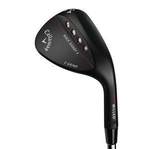 lot 6573 image: NEW Callaway Golf Mack Daddy 4 Matte Black Wedge - Choose Loft and Bounce