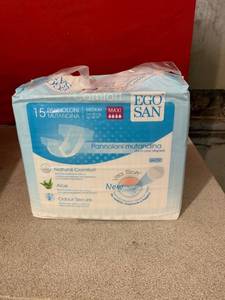 lot 6582 image: Egosan Maxi Incontinence Adult Diaper Brief Maximum Absorbency