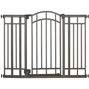 lot 1904 image: Summer Infant Multi-Use Bronze Deco Extra Tall Walk-Thru Gate