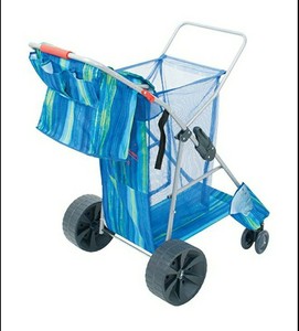 lot 1973 image: Rio Brands Deluxe Wonder Wheeler Wide, Blue Print