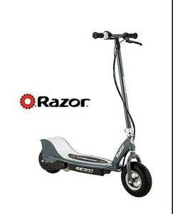 lot 1986 image: Razor E300 series electric scooter matte Gray